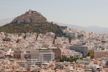 Naklejka premium Athens from the Parthenon