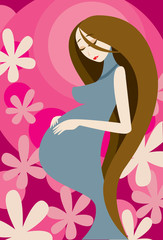 Obraz na płótnie Canvas Signs of Pregnancy
