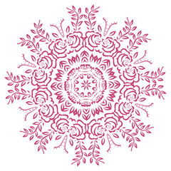 abstract flowers