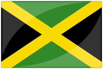 drapeau glassy jamaique jamaica flag