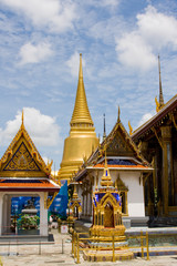 Fototapeta premium The temple in the Grand palace area in Bangkok, Thailand