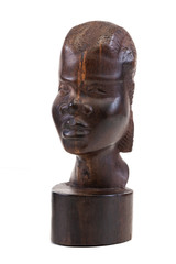 Obraz premium statue africaine