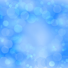 Beautiful abstract blue background