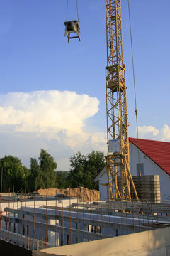 Rohbau des Kellers