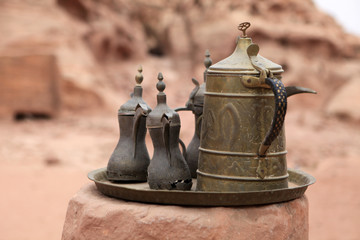 orientalische Teekanne