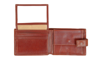 Brown wallet