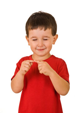 little boy guesses on carrying out wishes