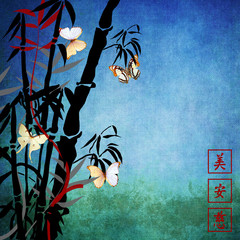 Bambus bamboo - obrazy, fototapety, plakaty