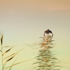 Duck at start