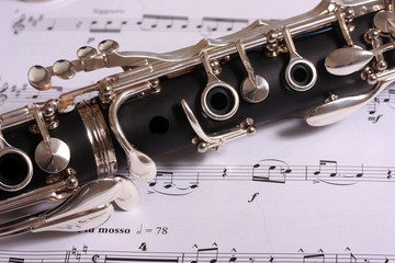 Clarinet on music
