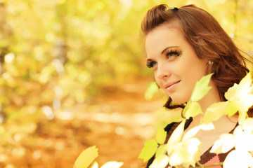 Fototapeta premium golden autumn