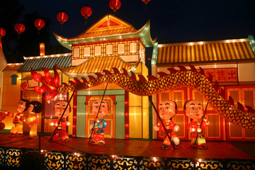 Fototapeta premium Chinese New Year Lanterns