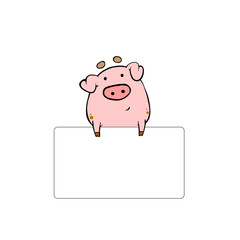 Pig with board