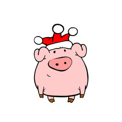 Piggy in jester hat