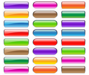 colorful web buttons