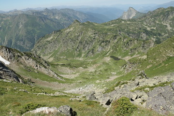 Fototapeta na wymiar Couillade des bourriques,Pyrénées ariègeoises