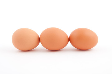 Three eggs