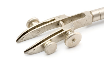 Tools of the designer isolated on white background