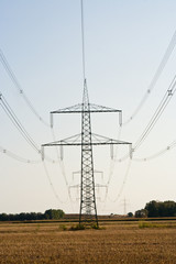 Hochspannungsleitung, Overhead power line