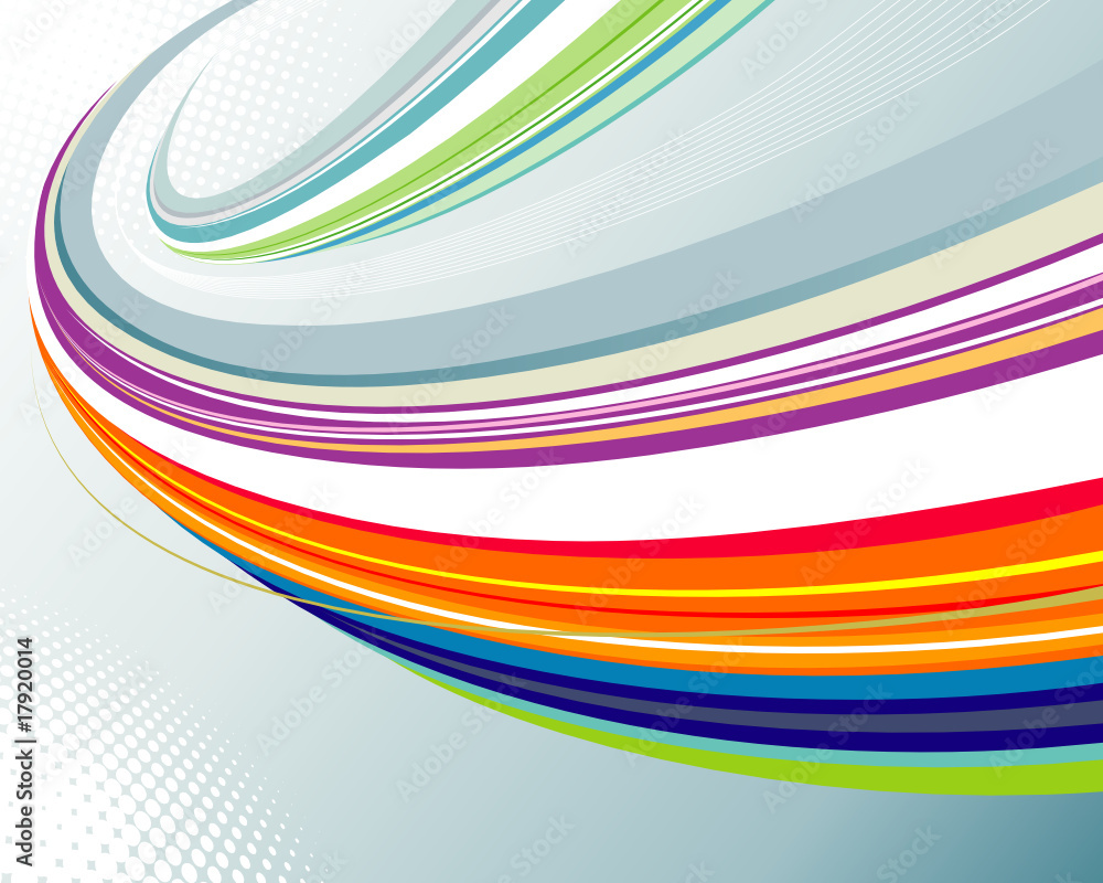 Poster abstract background of speed of bent