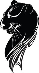 head of the black panther