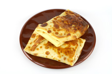 Fried Fritters with a stuffing