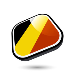 belgien 3D belgisch fahne