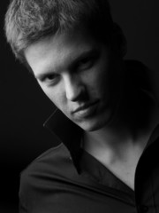 Fototapeta premium Handsom young male model