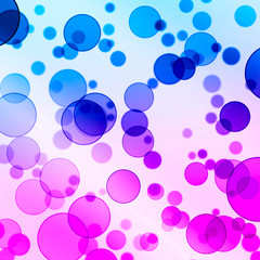 Beautiful abstract background of circles.