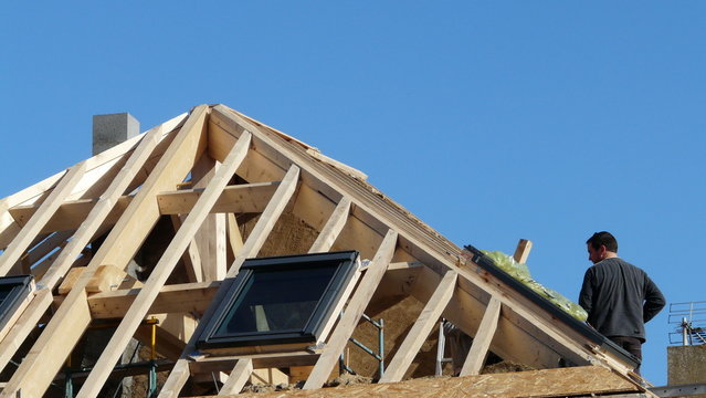 r&eacute;novation d'un toit