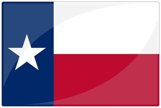 drapeau glassy texas flag