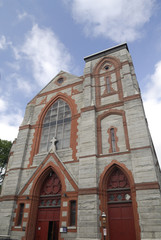 Fototapeta na wymiar St Mary's Church in Charlestown, Massachusetts, USA