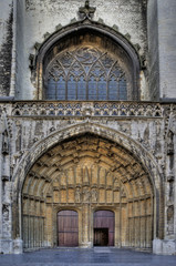 Fototapeta na wymiar cathedral in ghent
