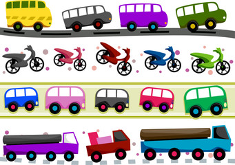 Transportation Border Set