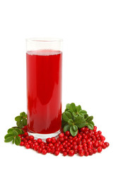 Fruit cranberries drink