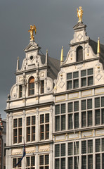 Fototapeta na wymiar Antwerp Houses