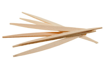 toothpicks isolated