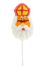 lollipop in the shape of Sinterklaas