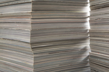 Old thick magazines.