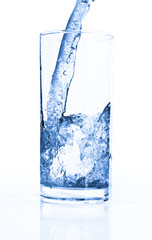 Water in glass