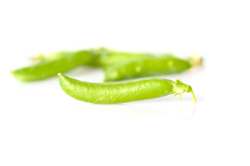 green pea, isolated