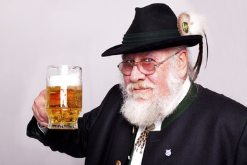 Bavarian with beer