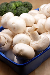 fresh mushrooms