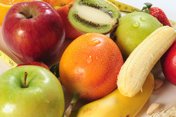 Tropical fruit.