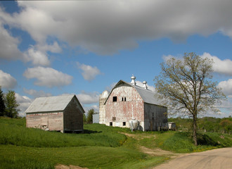 Obraz premium Country Landscape in the Driftless Region