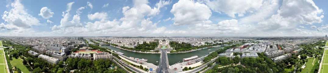 Fototapete Rund Paris-360 Grad Panorama, kleine Version.V1 © Composer