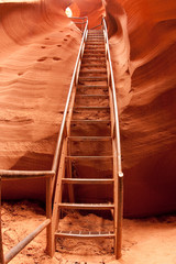 Steps in Lower Antelope Canyon