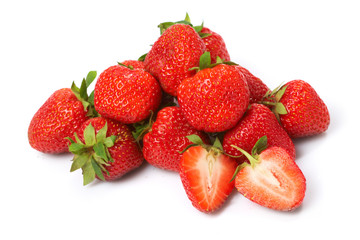 Fresh and tasty strawberries