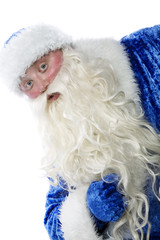 Obraz premium Santa Claus is looking