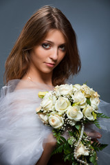 Naklejka premium beautiful woman